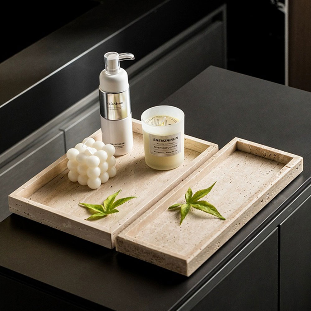 Terrazzo Pot Cement - Bathroom Storage Tray Concrete Mold Home
