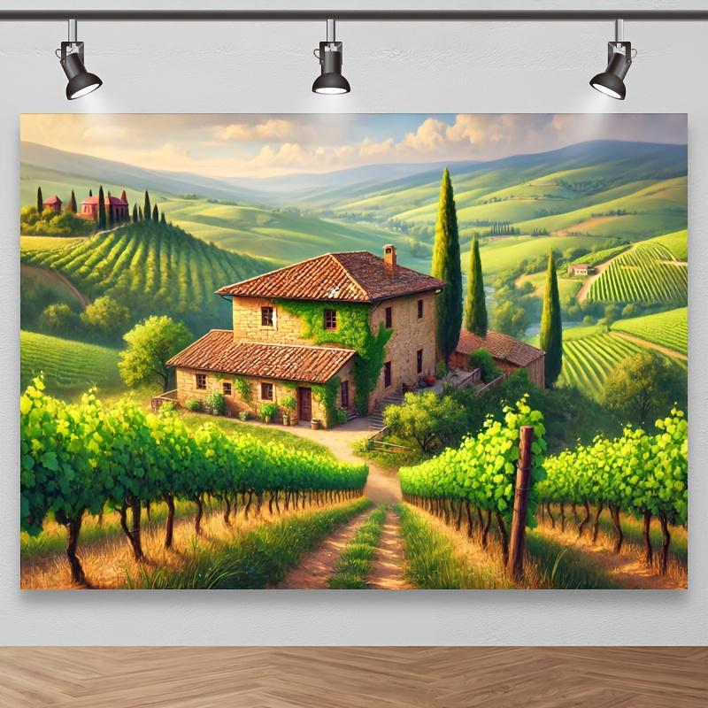 Italian Vineyard Cottage Wall  - đánh giá và giá Interior Design Hd