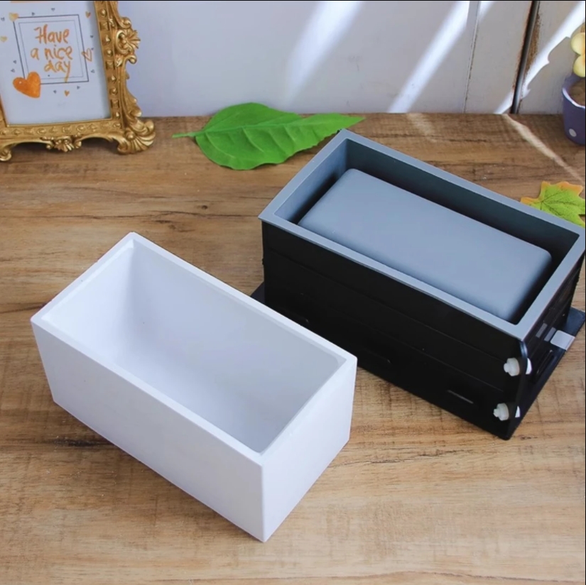 Large Rectangle Flower Pot Sil - đánh giá và giá Terrazzo Pot Cement