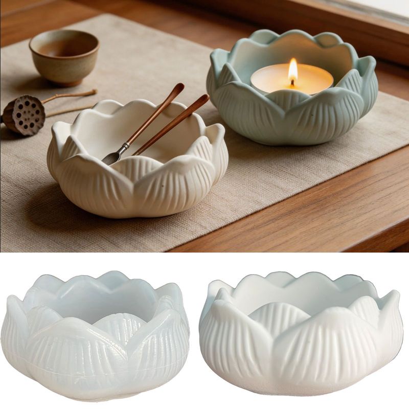 Lotus Shaped Silicone Mold for - đánh giá và giá Terrazzo Pot Cement