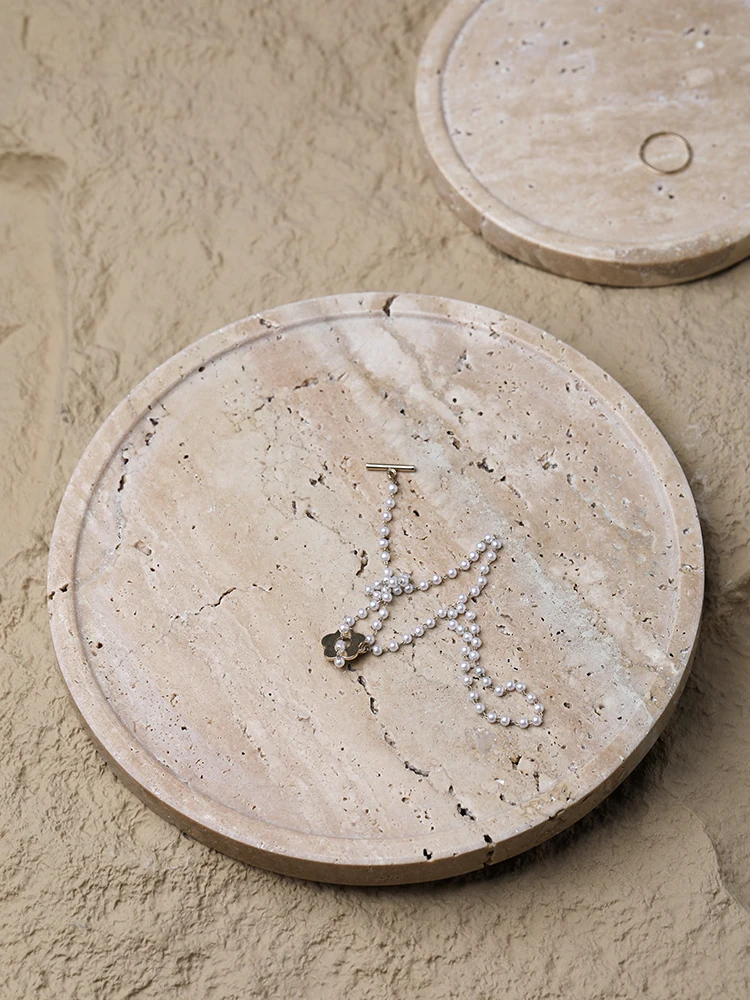 Minimalism Marble Tray for Per - đánh giá và giá Travertine Tray Oval