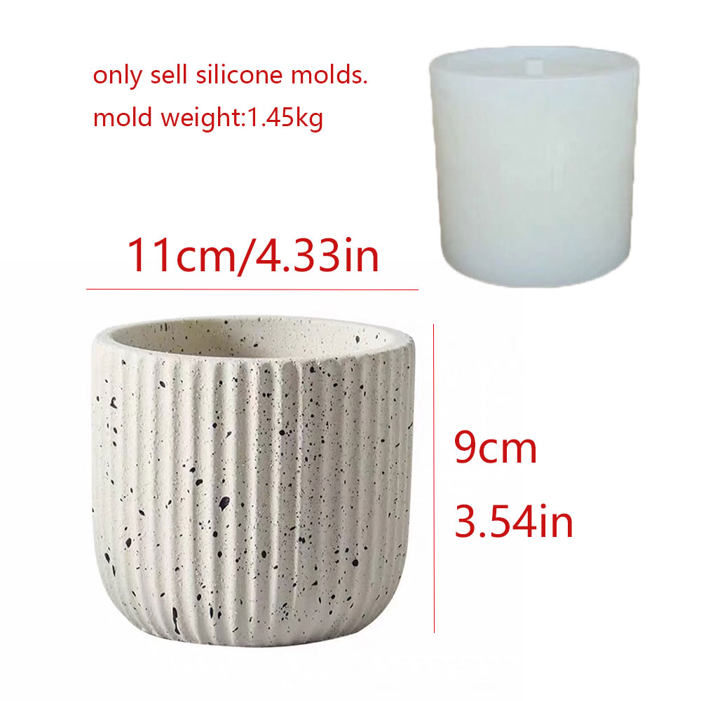 Minimalist Stripe Terrazzo Con - đánh giá và giá Terrazzo Pot Cement