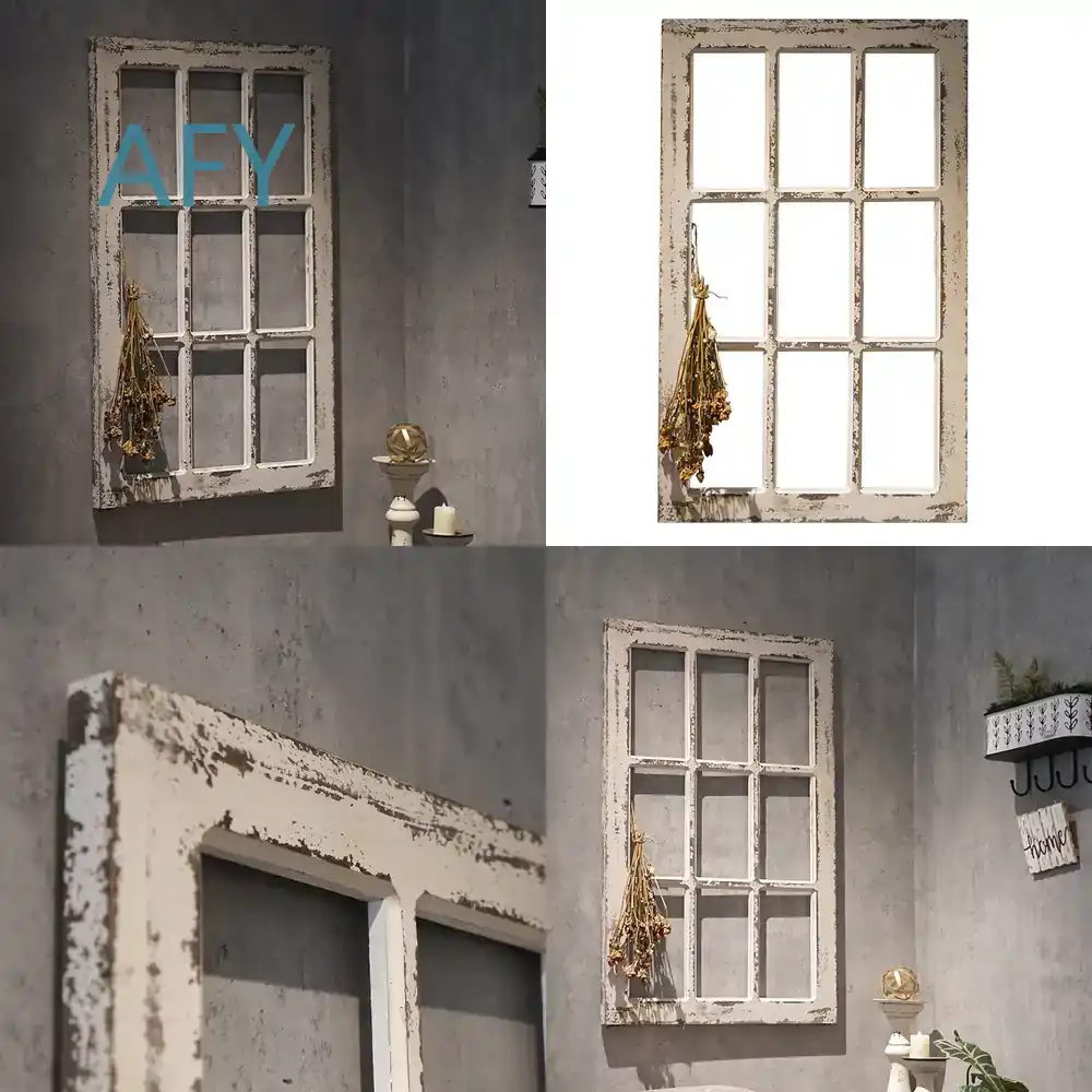 Shabby Chic White Decorative W - đánh giá và giá Interior Design White And Wood