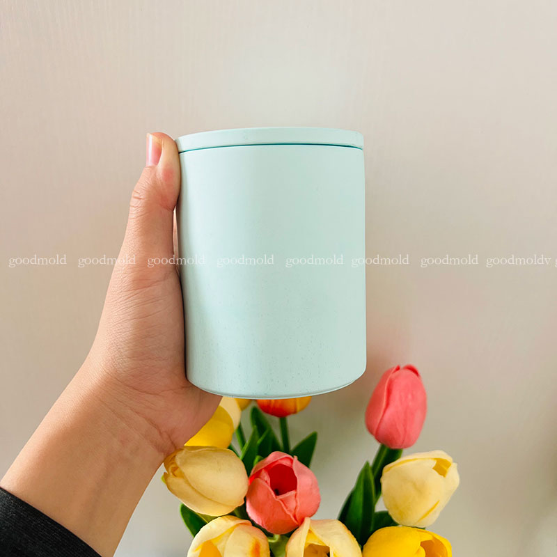 10Cm Bê Tông Bình Khuôn Silico - đánh giá và giá Terrazzo Pot Cement