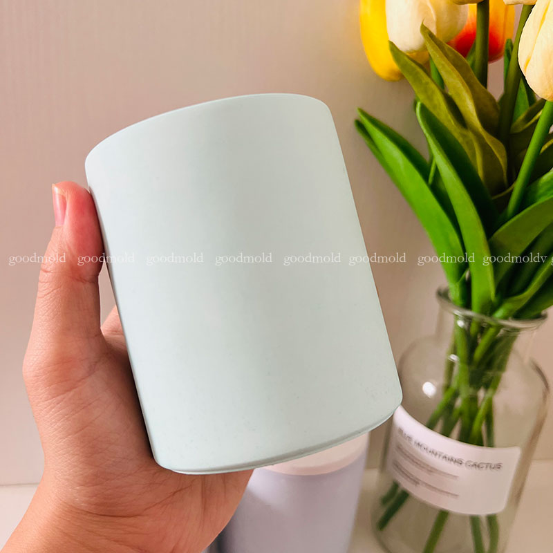 10Cm Bê Tông Bình Khuôn Silico - đánh giá và giá Terrazzo Pot Cement