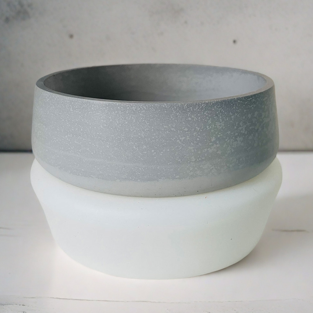 Large Bowl Flower Pot Silicone - đánh giá và giá Terrazzo Pot Cement
