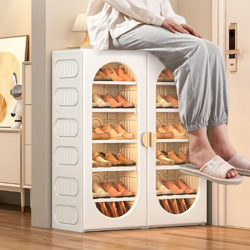 Interior Fashion Shoe Cabinets - đánh giá và giá Interior Design White And Wood