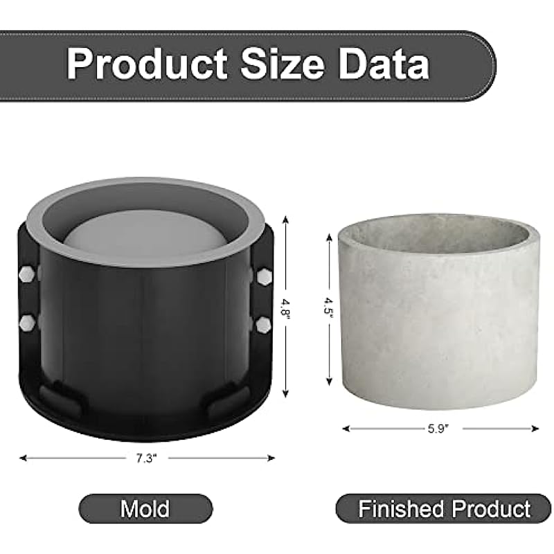 Ốp Nồi Khuôn Con Tàu Lớn Khuôn - đánh giá và giá Terrazzo Pot Cement