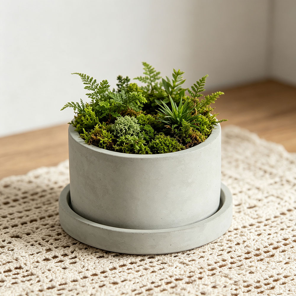 Large Concrete Planter Mold Si - đánh giá và giá Terrazzo Pot Cement