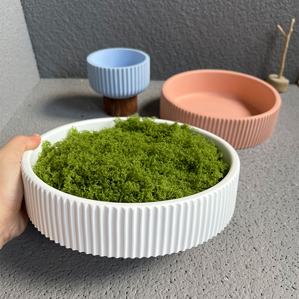 DIY Storage Bowl Gypsum Terraz - đánh giá và giá Terrazzo Pot Cement