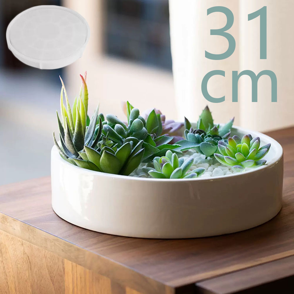 31cm Round Cement Flower Pot S - đánh giá và giá Terrazzo Pot Cement