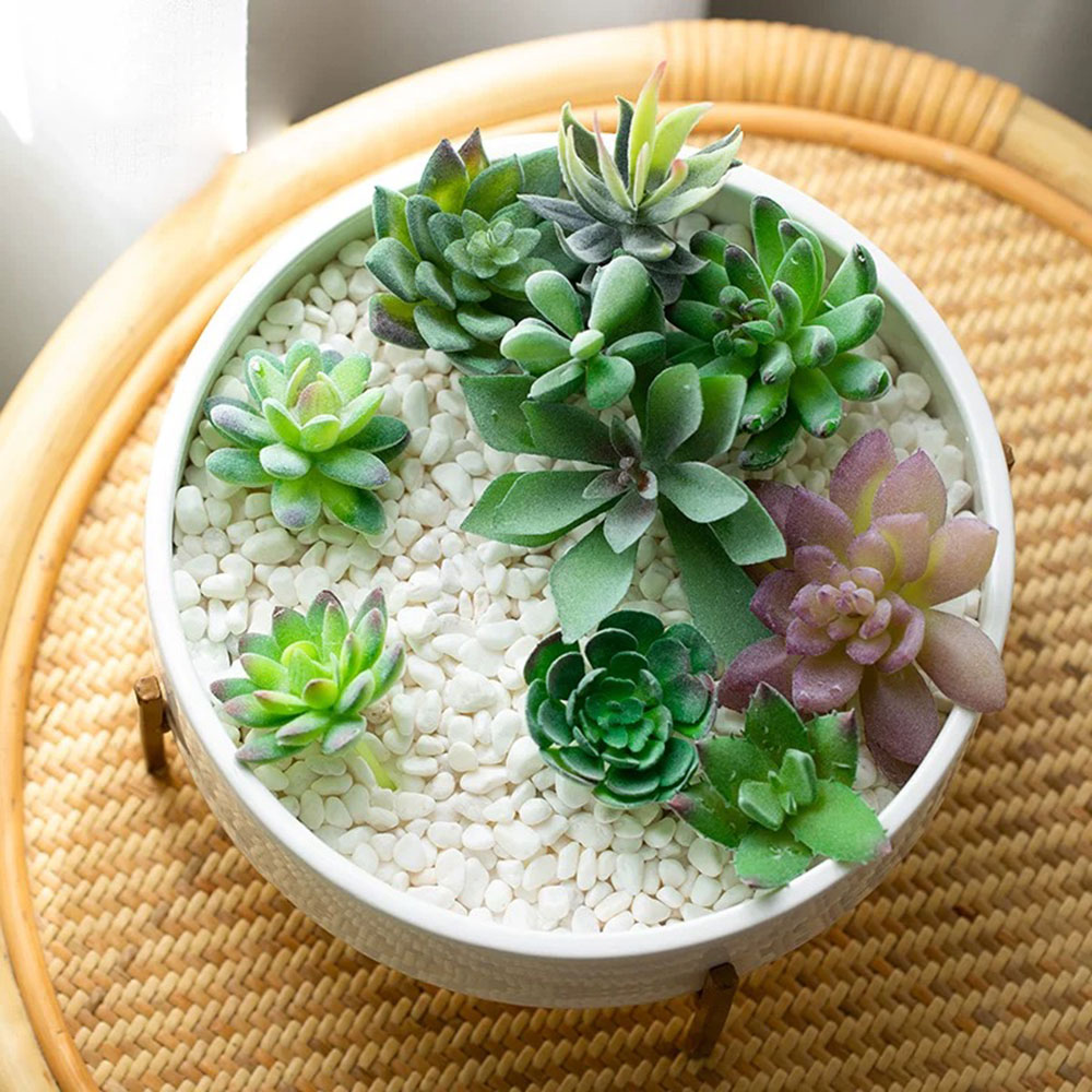 31cm Round Cement Flower Pot S - đánh giá và giá Terrazzo Pot Cement