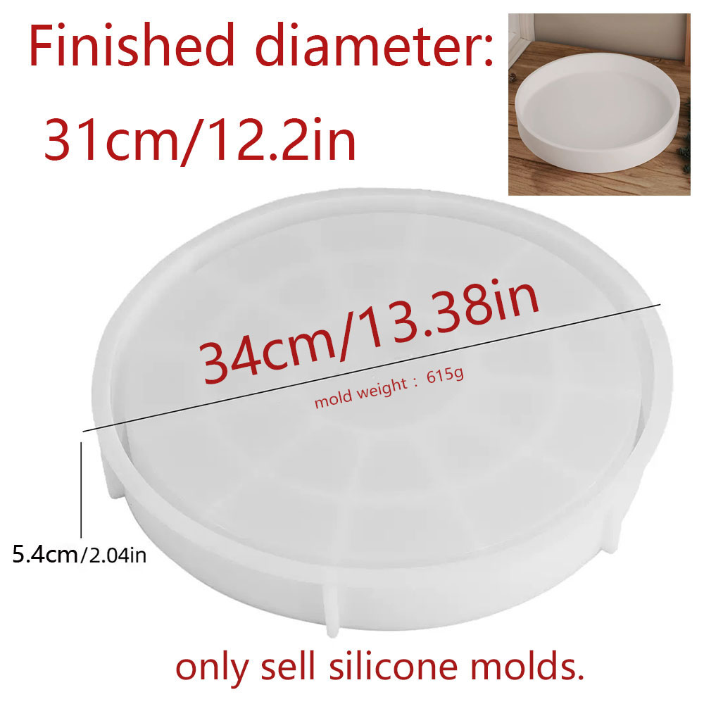 31cm Round Cement Flower Pot S - đánh giá và giá Terrazzo Pot Cement