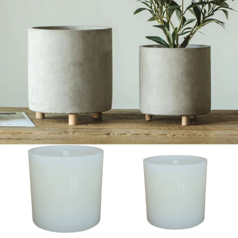 Large Flower Pot Silicone Mold - đánh giá và giá Terrazzo Pot Cement