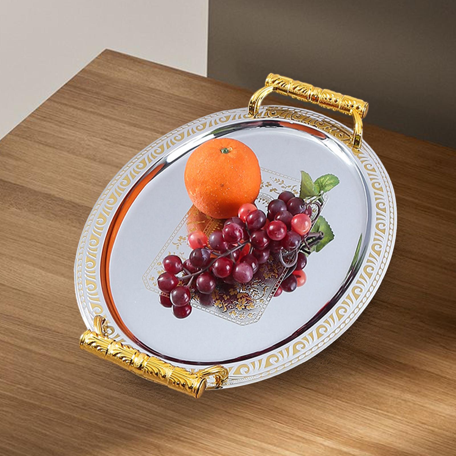 Decorative Serving Tray Oval M - đánh giá và giá Travertine Tray Oval