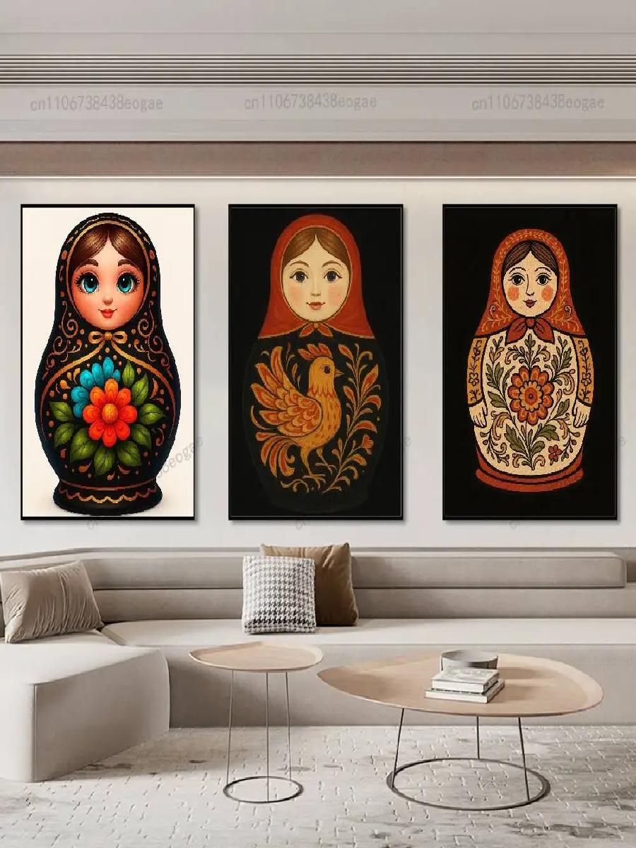 Dolls Matryoshka Russian Art P - đánh giá và giá Interior Design Hd