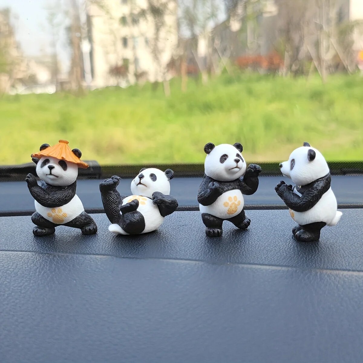 4pcs/set Panda Design Car Orna - đánh giá và giá Interior Design Co