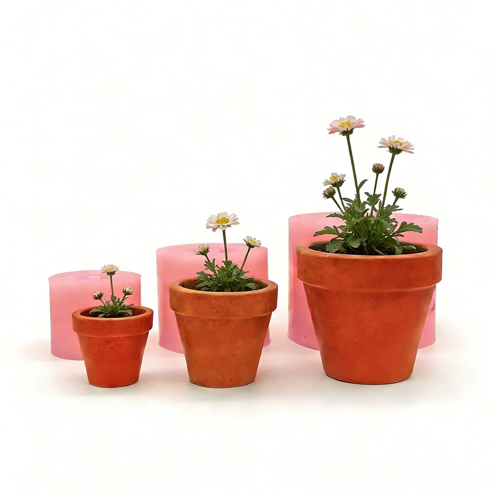 Mini Succulent Planter Silicon - đánh giá và giá Terrazzo Pot Cement