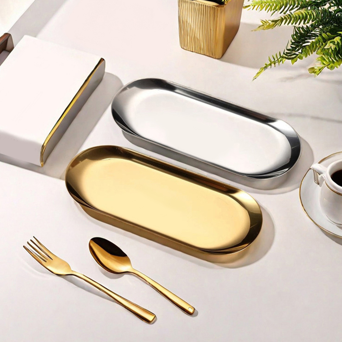 WORTHBUY Nordic Style Oval Ser - đánh giá và giá Travertine Tray Oval