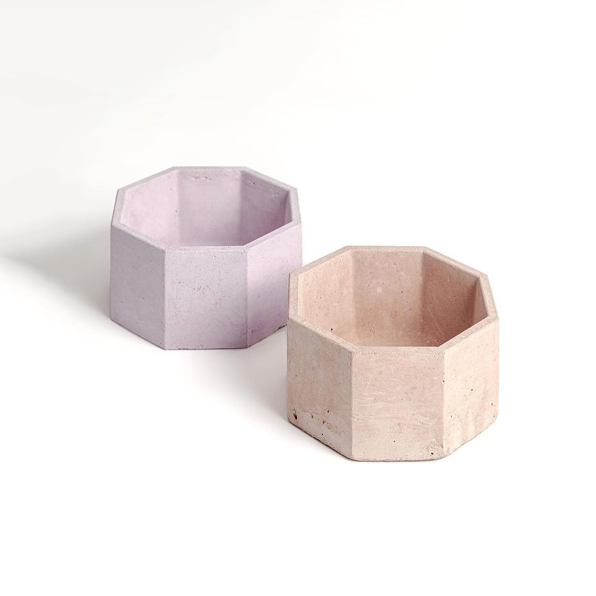 Cement Flower Pot Silicone Mol - đánh giá và giá Terrazzo Pot Cement