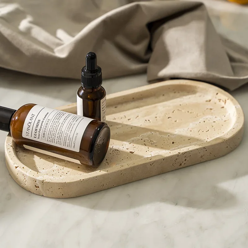Oval Travertine Stone Tray for - đánh giá và giá Travertine Tray Oval