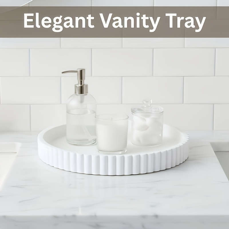 White Round Wave Coffee Table  - đánh giá và giá Travertine Tray Oval
