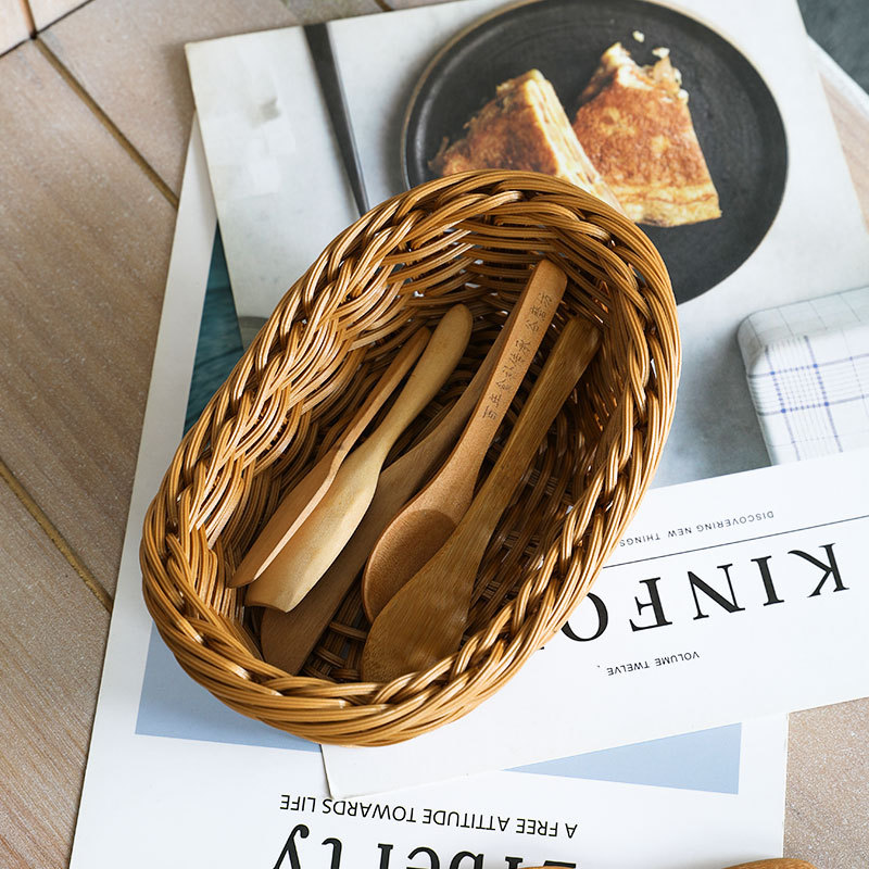 Oval Rattan Woven Storage Bask - đánh giá và giá Travertine Tray Oval