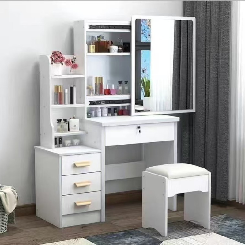Modern Aesthetic Vanity Table  - đánh giá và giá Interior Design White And Wood