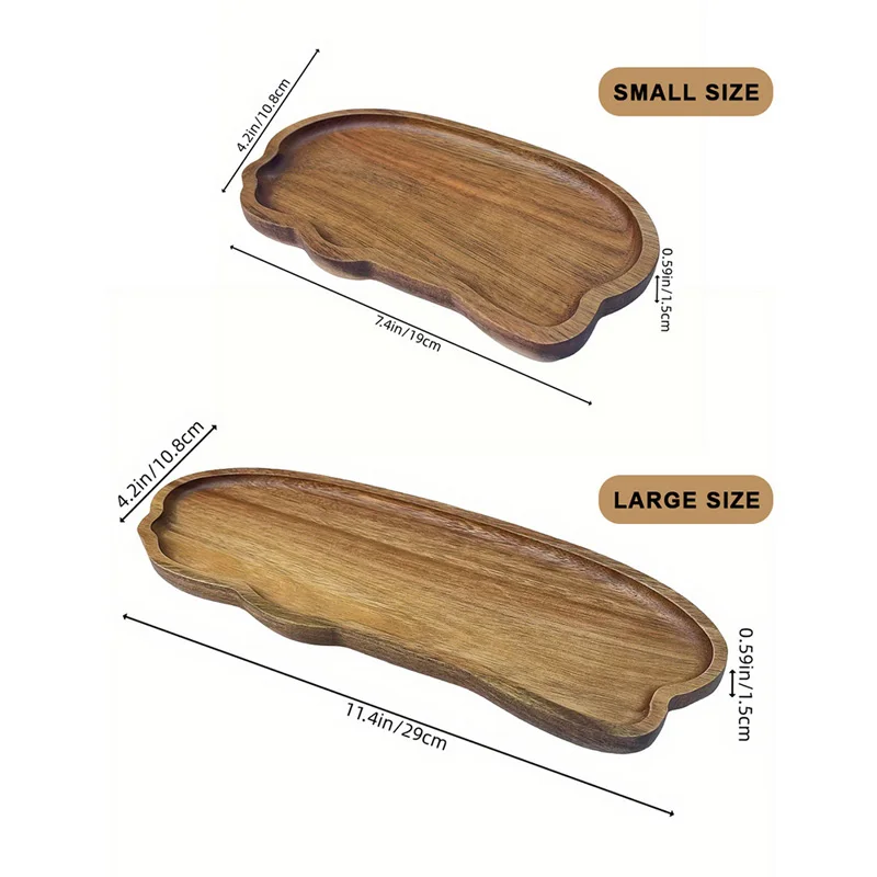 Japanese Style Wooden Tea Coff - đánh giá và giá Travertine Tray Oval